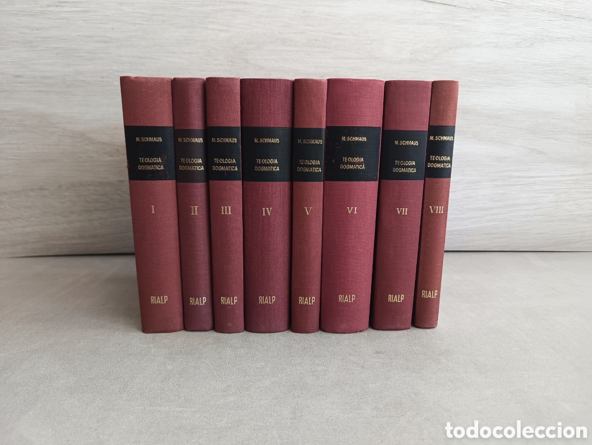 Second hand books: TEOLOG&Iacute;A DOGM&Aacute;TICA (8 TOMOS) COLECCI&Oacute;N COMPLETA - MICHAEL SCHMAUS. RIALP, 1963