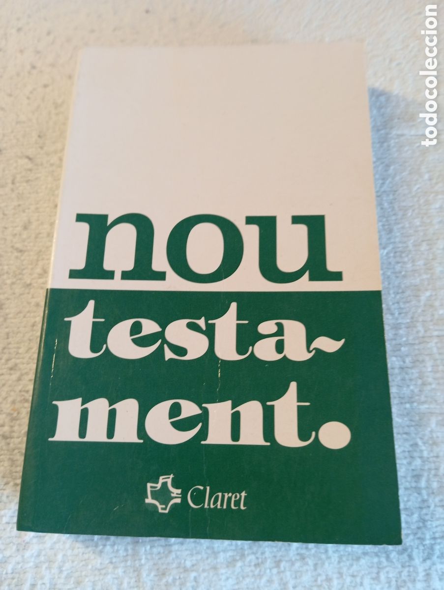 Libros de segunda mano: Llibre Nou Testament Claret