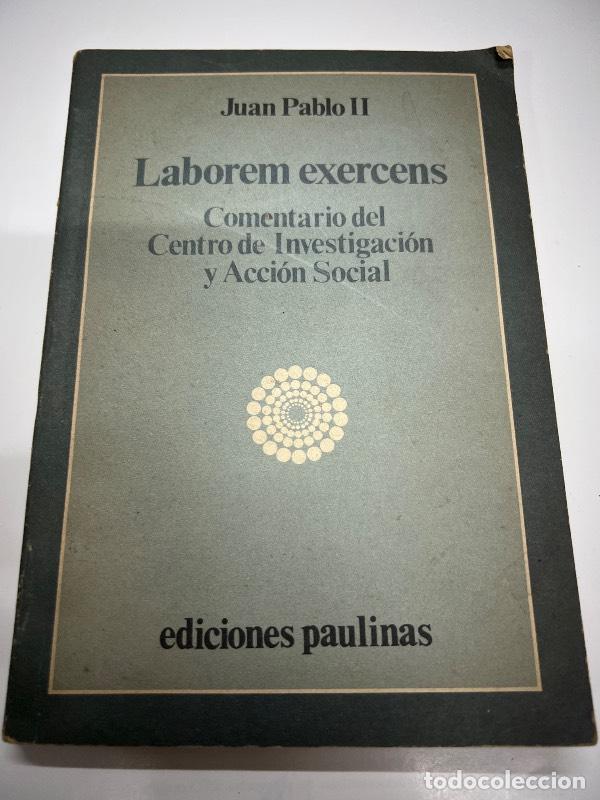 Libros de segunda mano: Labrorem exercens - Juan Pablo II - Foto 1