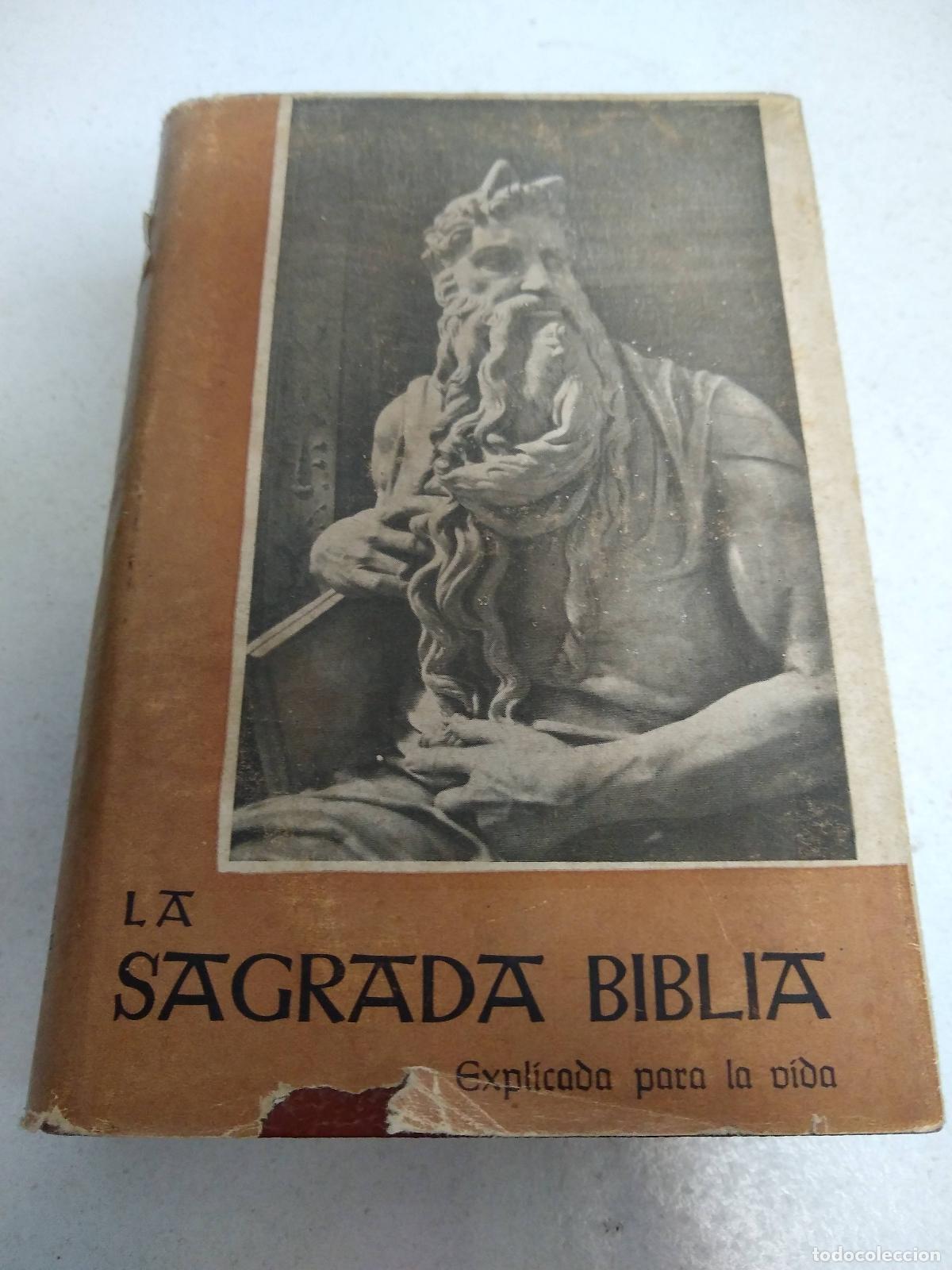 Second hand books: La sagrada biblia explicada para la vida Tomo 1 - Varios autores