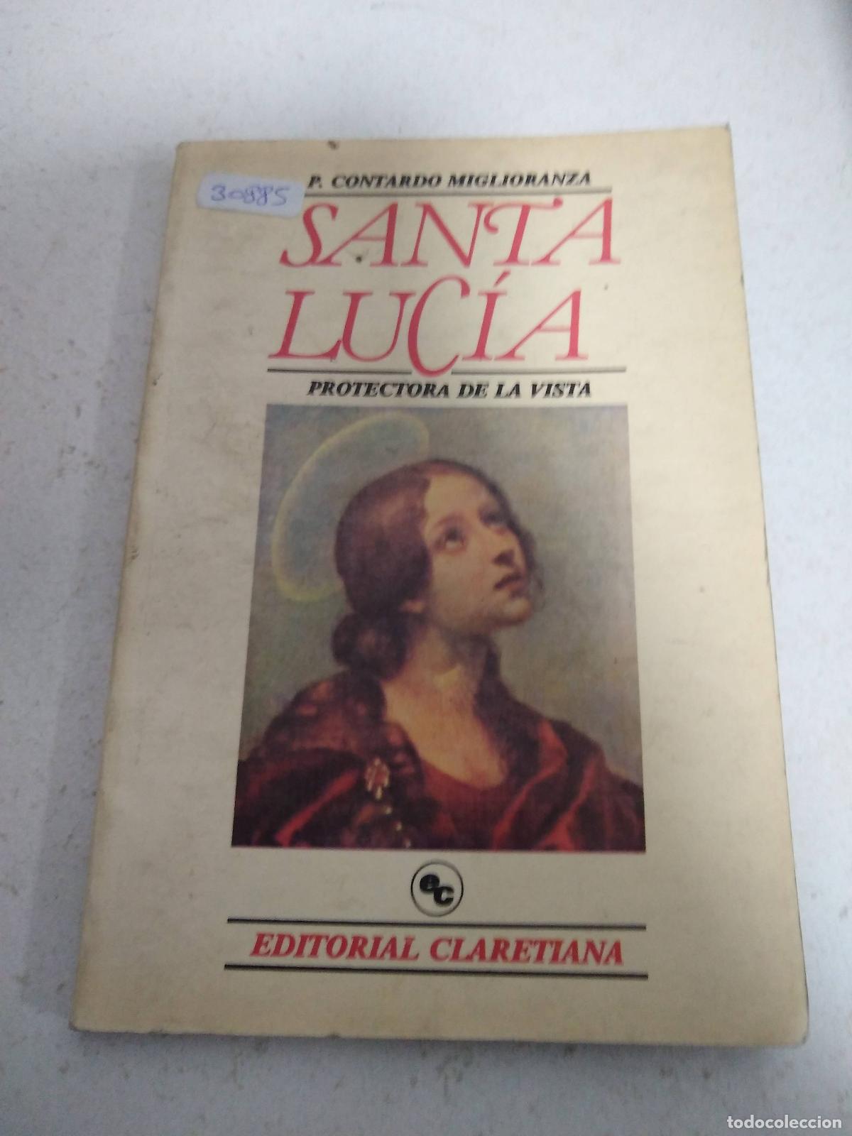 Livros em segunda m&atilde;o: Santa Lucia, protectora de la vista - P Contardo Miglioranza