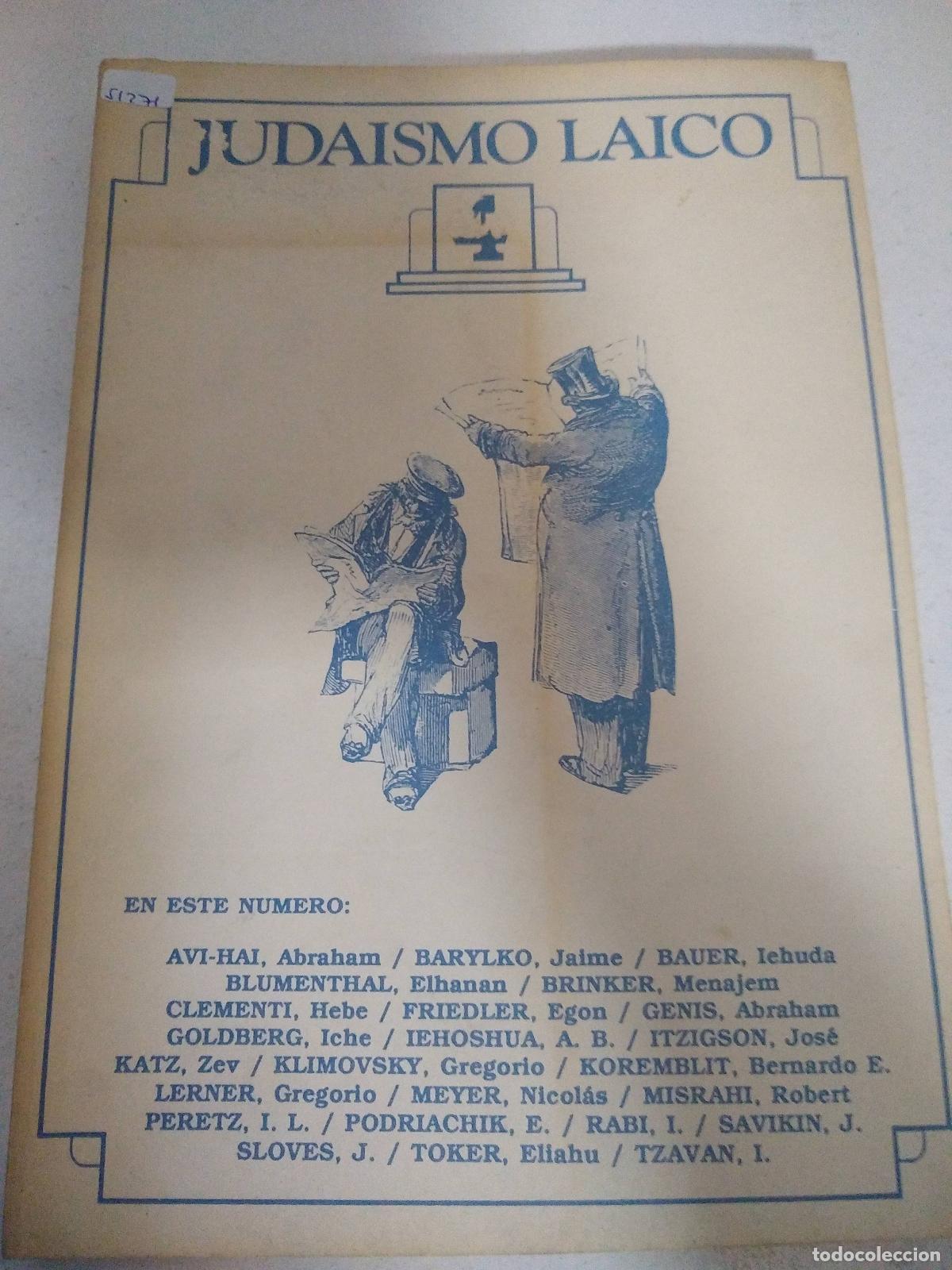 Second hand books: Judaismo laico 4 - Asociacion Argentina por el judaismo laico y humanista