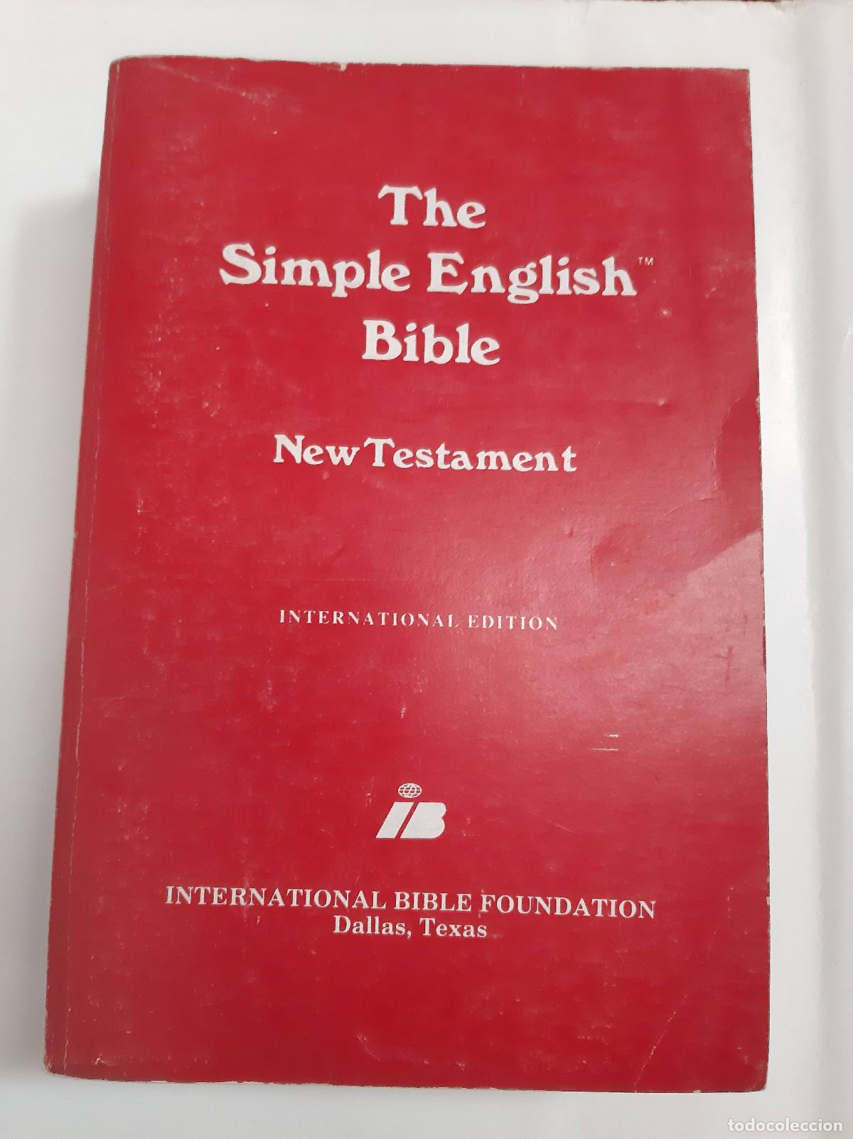 Second hand books: The simple english bible - Varios autores