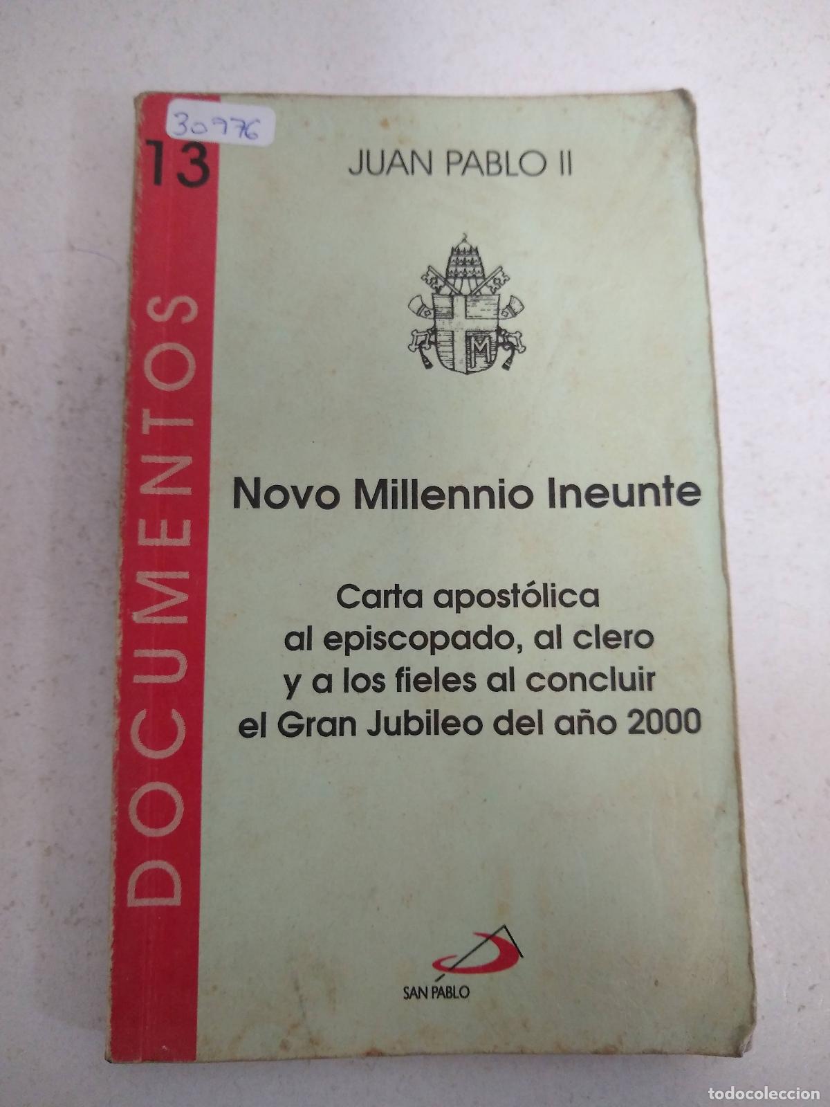 Libros de segunda mano: novo millennio ineunte - Juan Pablo II