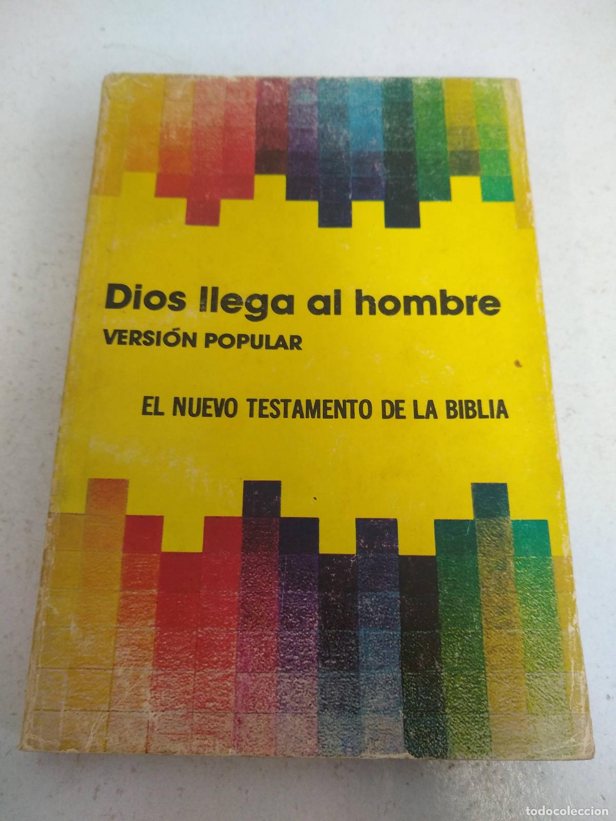 Libros de segunda mano: Dios llega al hombre. El nuevo testamento de la biblia - Varios autores