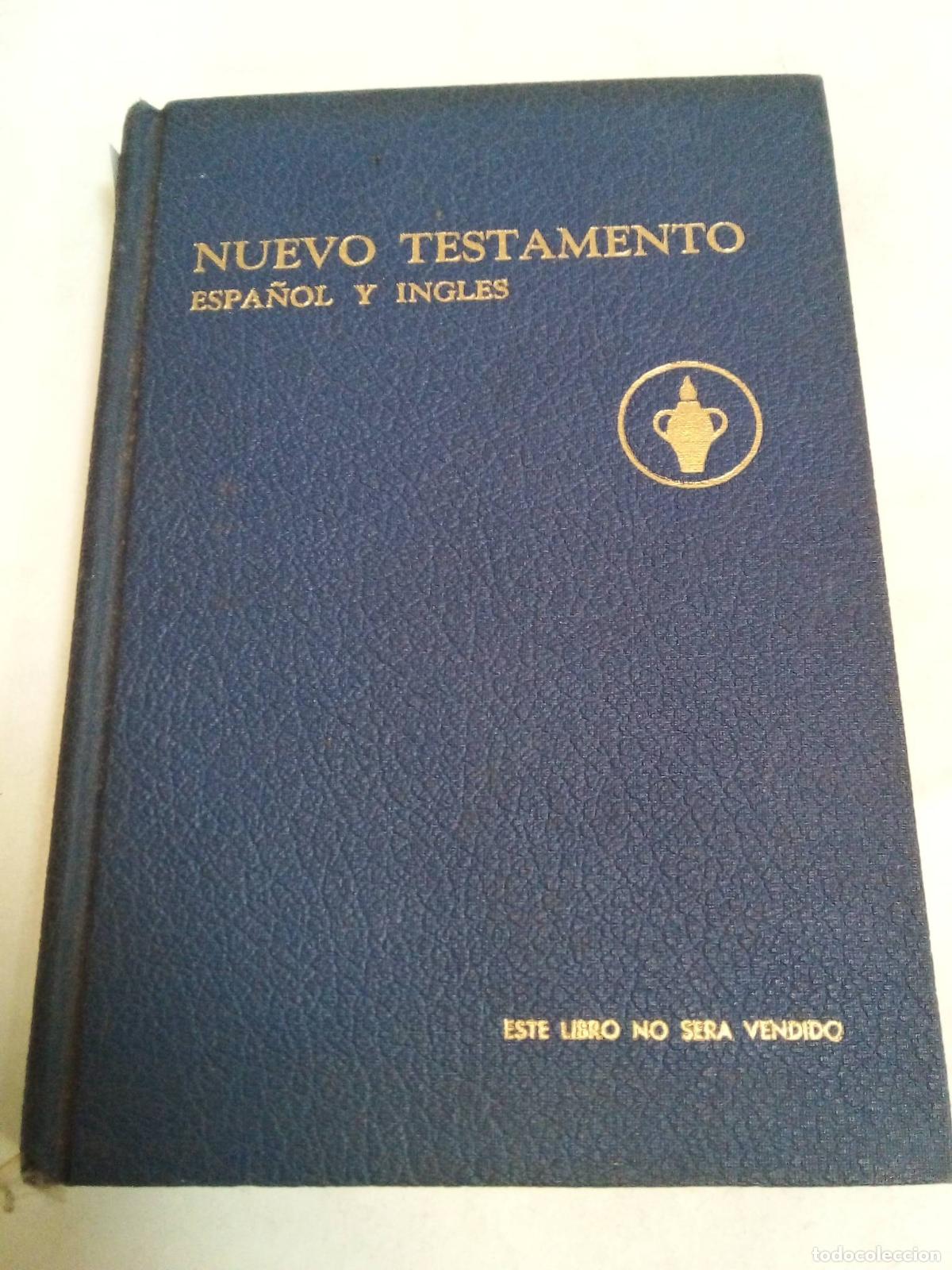 Libros de segunda mano: Nuevo Testamento Espa&ntilde;ol Y Ingl&eacute;s - Varios autores