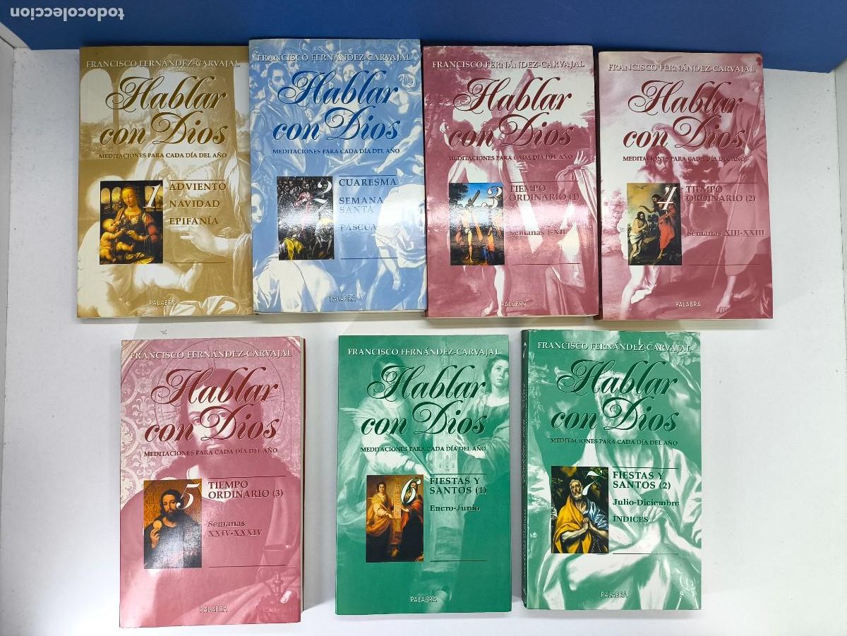 Libros de segunda mano: HABLAR CON DIOS, MEDITACIONES PARA CADA D&Iacute;A .../ FRANCISCO FERNADEZ-CARVAJAL / 1999. PALABRA
