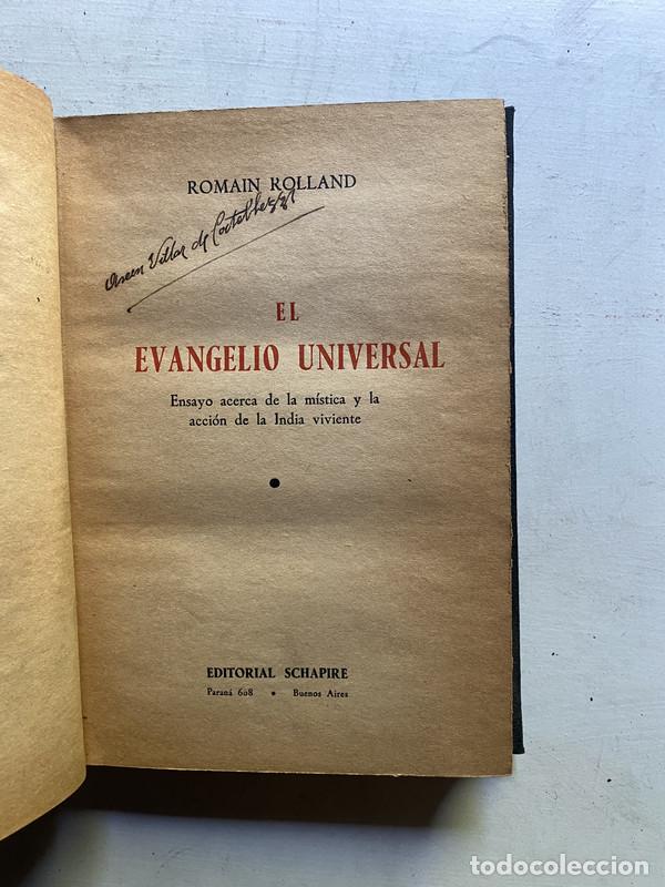 Libros de segunda mano: El evangelio universal - Rolland Romain - Foto 1