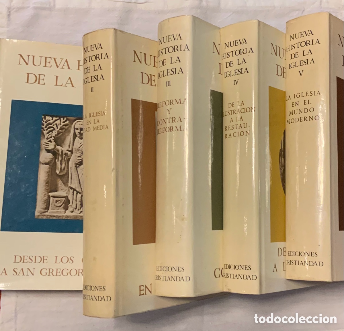 Libros de segunda mano: Nueva Historia De la Iglesia. 5 tomos, 1982.Ediciones Cristiandad