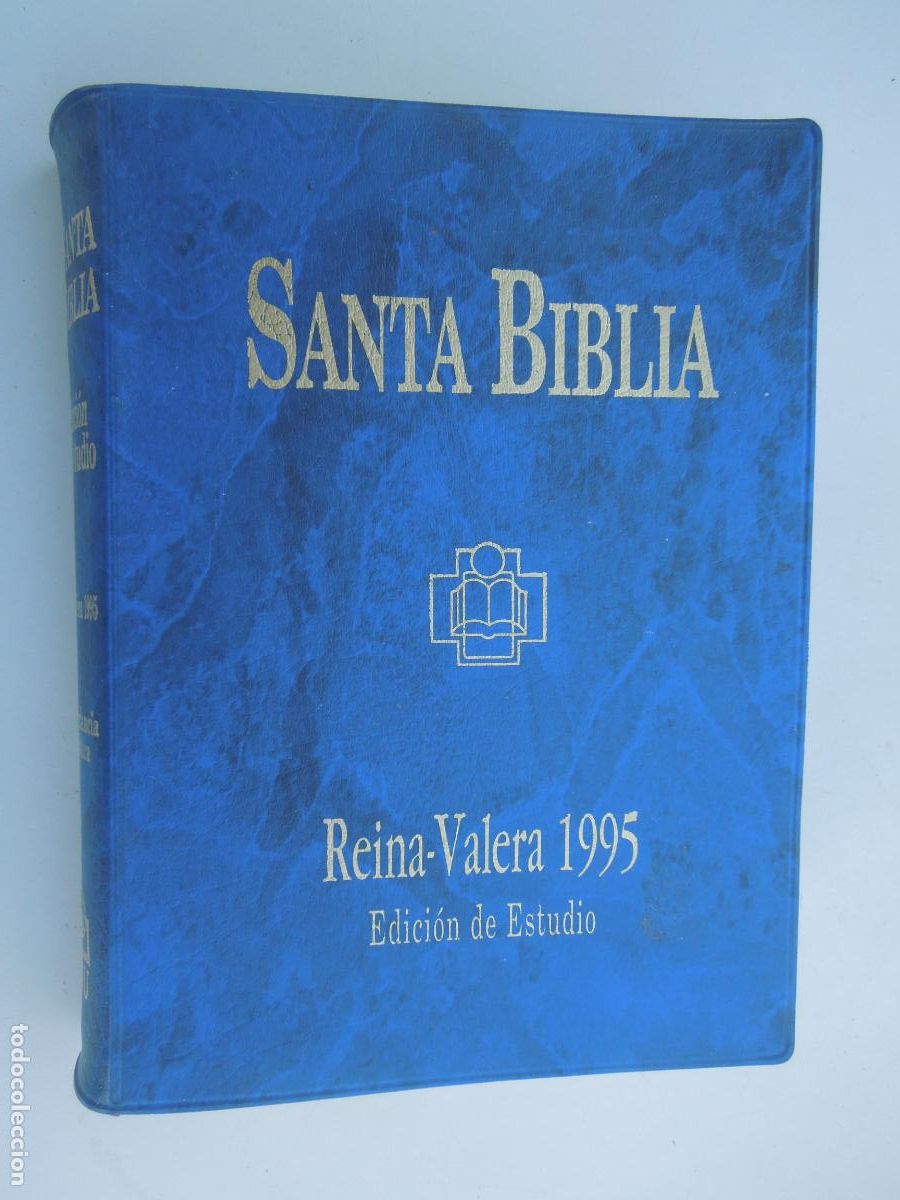 Libros de segunda mano: SANTA BIBLIA - REINA-VALERA 1995- EDICI&Oacute;N DE ESTUDIO - SOCIEDADES B&Iacute;BLICAS UNIDAS 1995.