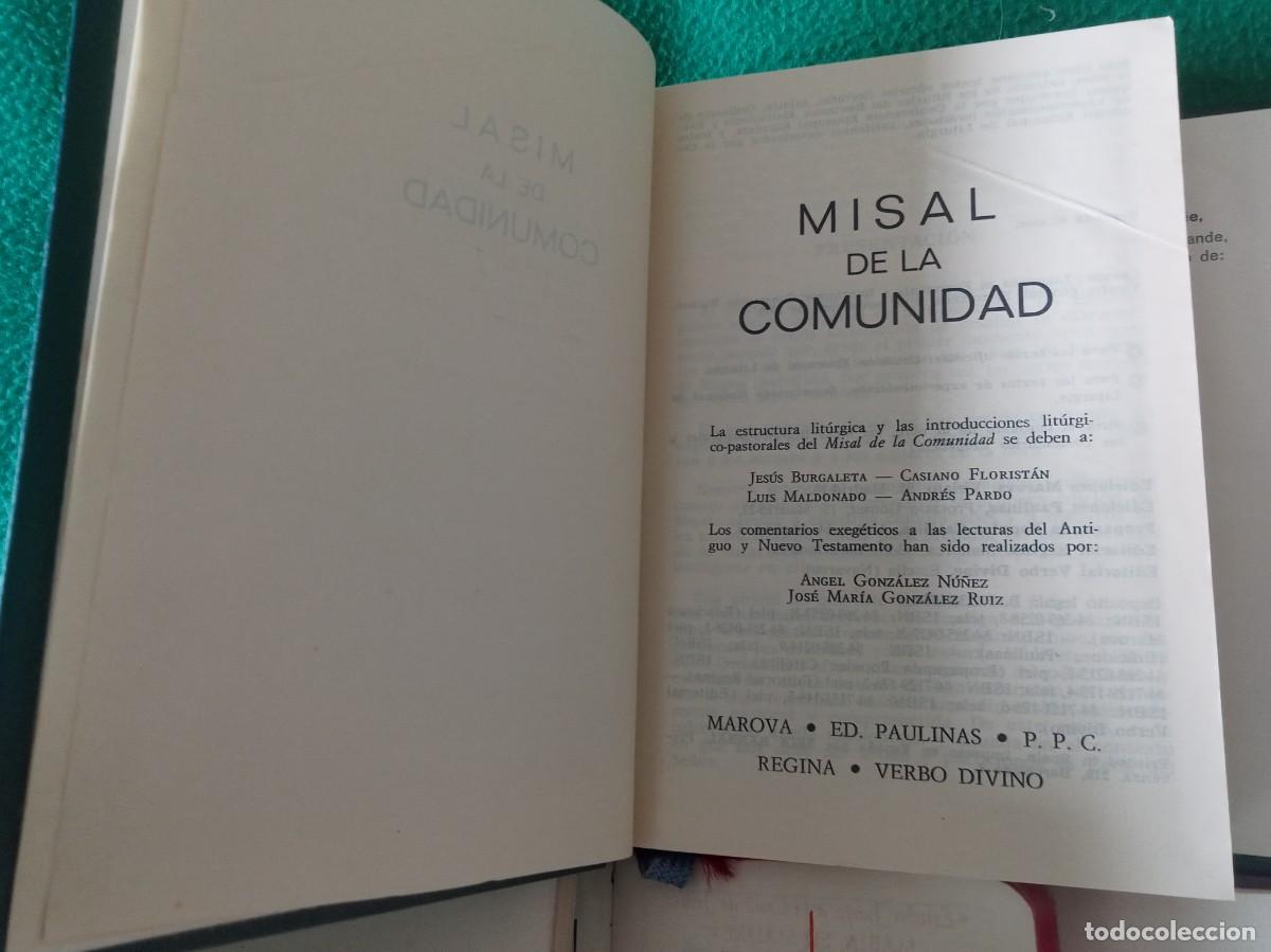 Libros de segunda mano: LOTE DE 12 LIBROS MISALES - Foto 4