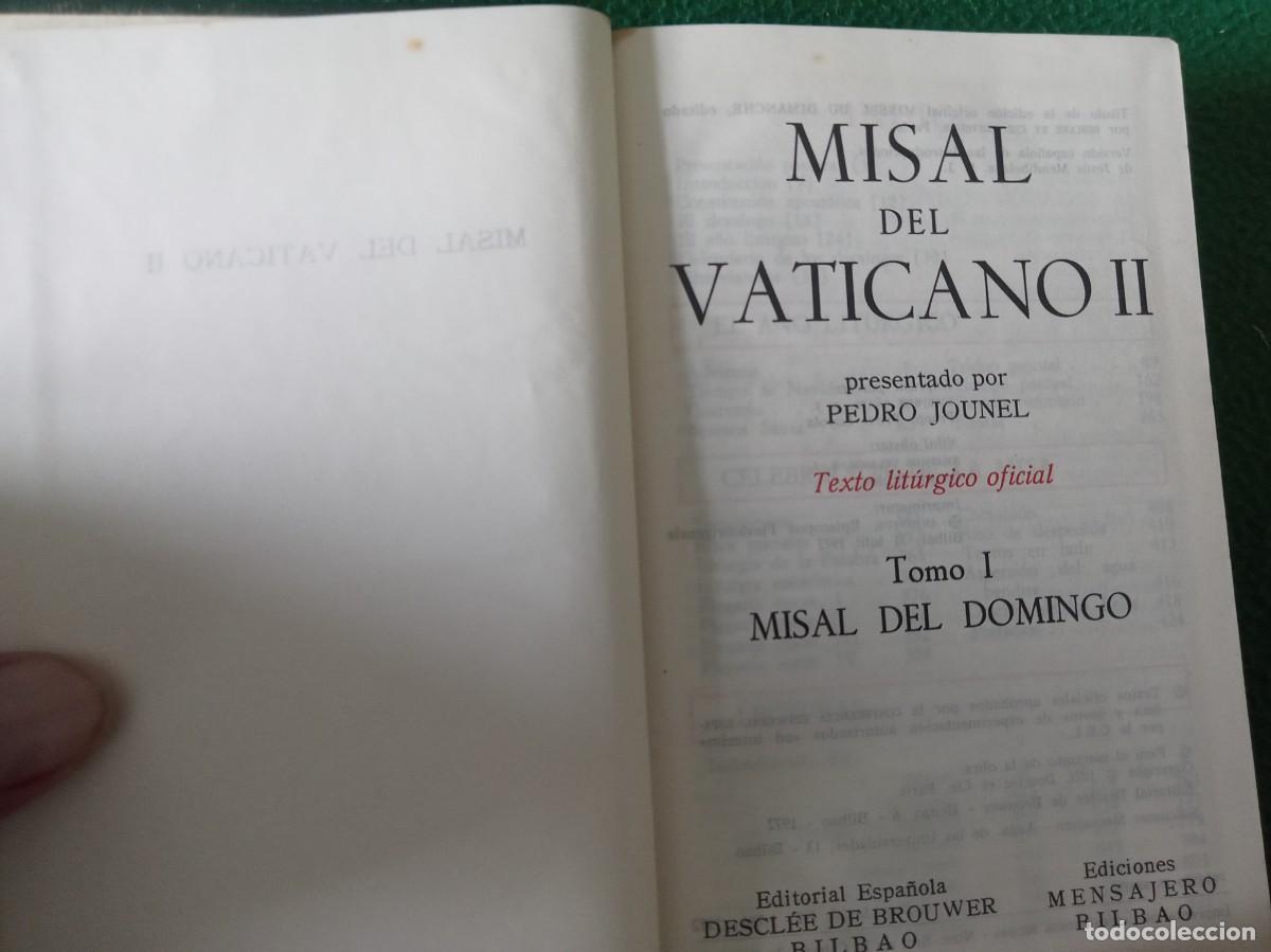 Libros de segunda mano: LOTE DE 12 LIBROS MISALES - Foto 8