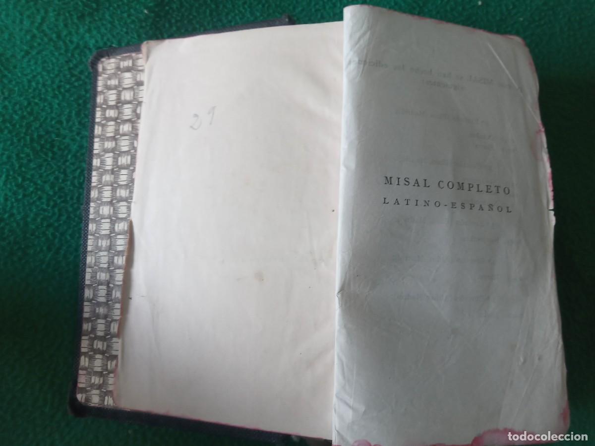 Libros de segunda mano: LOTE DE 12 LIBROS MISALES - Foto 13