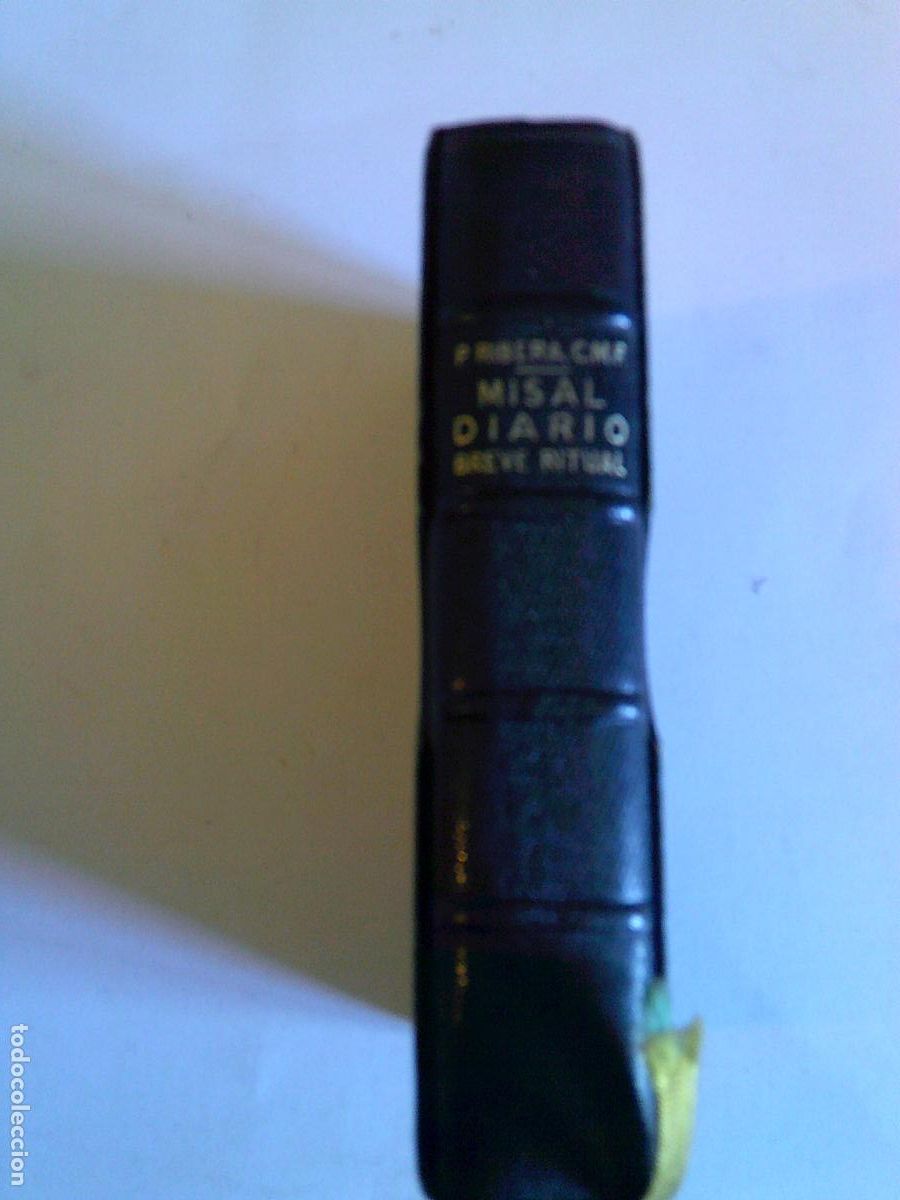 Libros de segunda mano: Misal diario Breve Ritual P. Rivera 1966