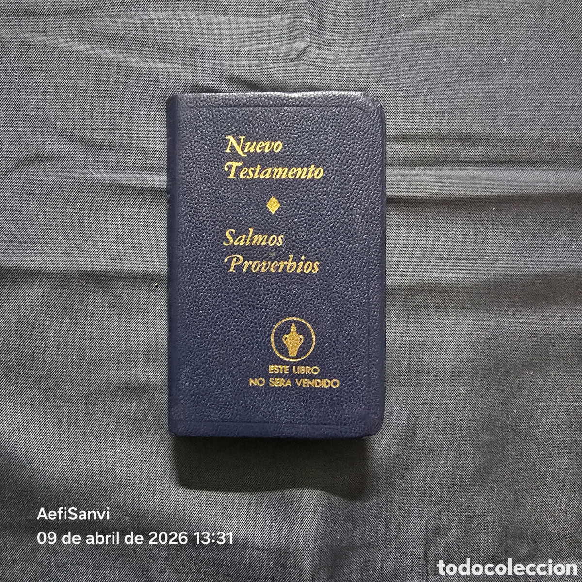 Libros de segunda mano: NUEVO TESTAMENTO, SALMOS PROVERBIOS