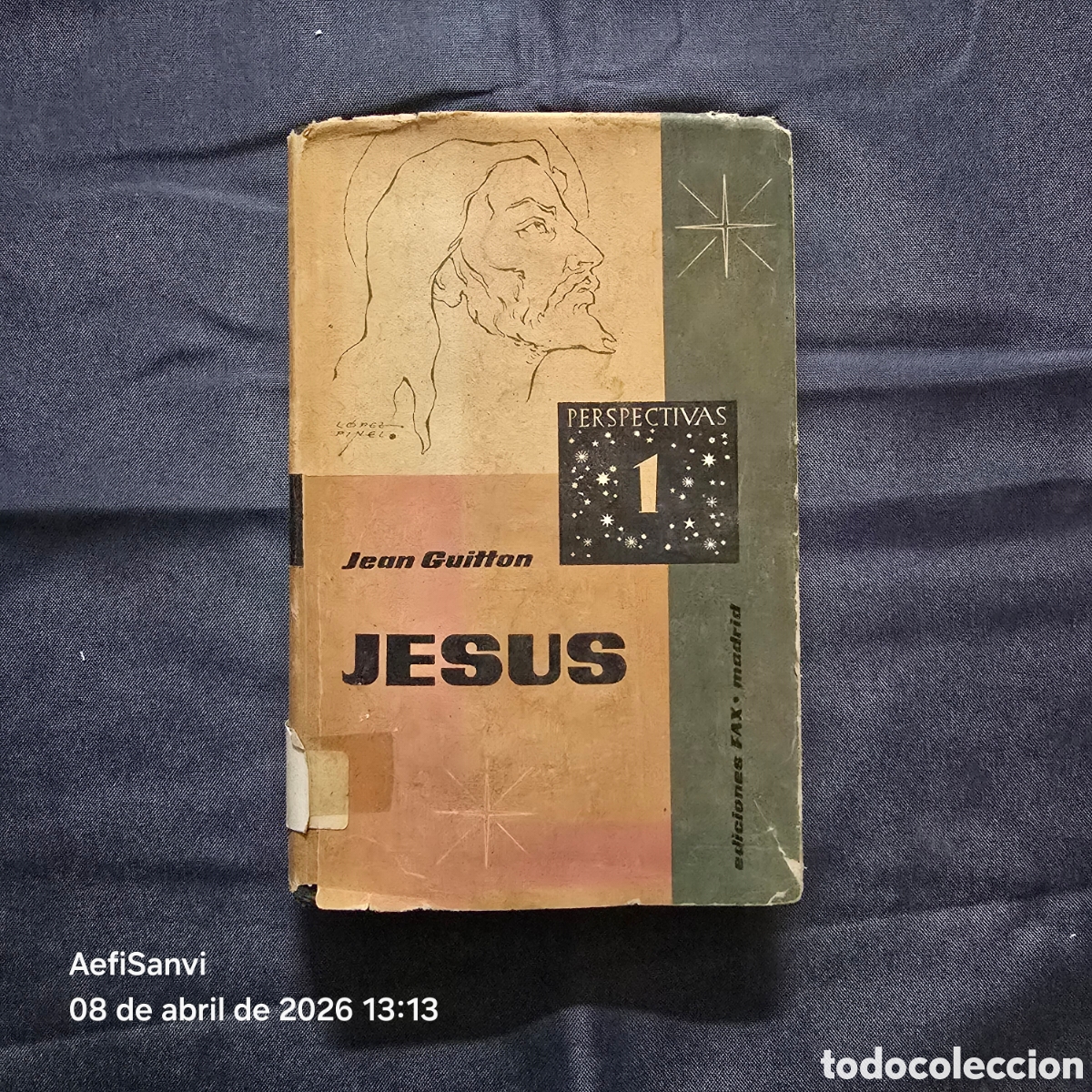 Libros de segunda mano: JES&Uacute;S (JEAN GUITTON) (FAX)