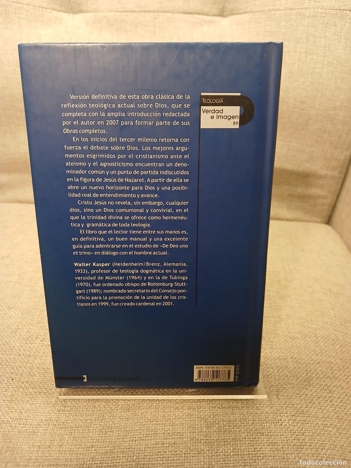 Libros de segunda mano: El Dios de Jesucristo - Walter Kasper - Foto 3