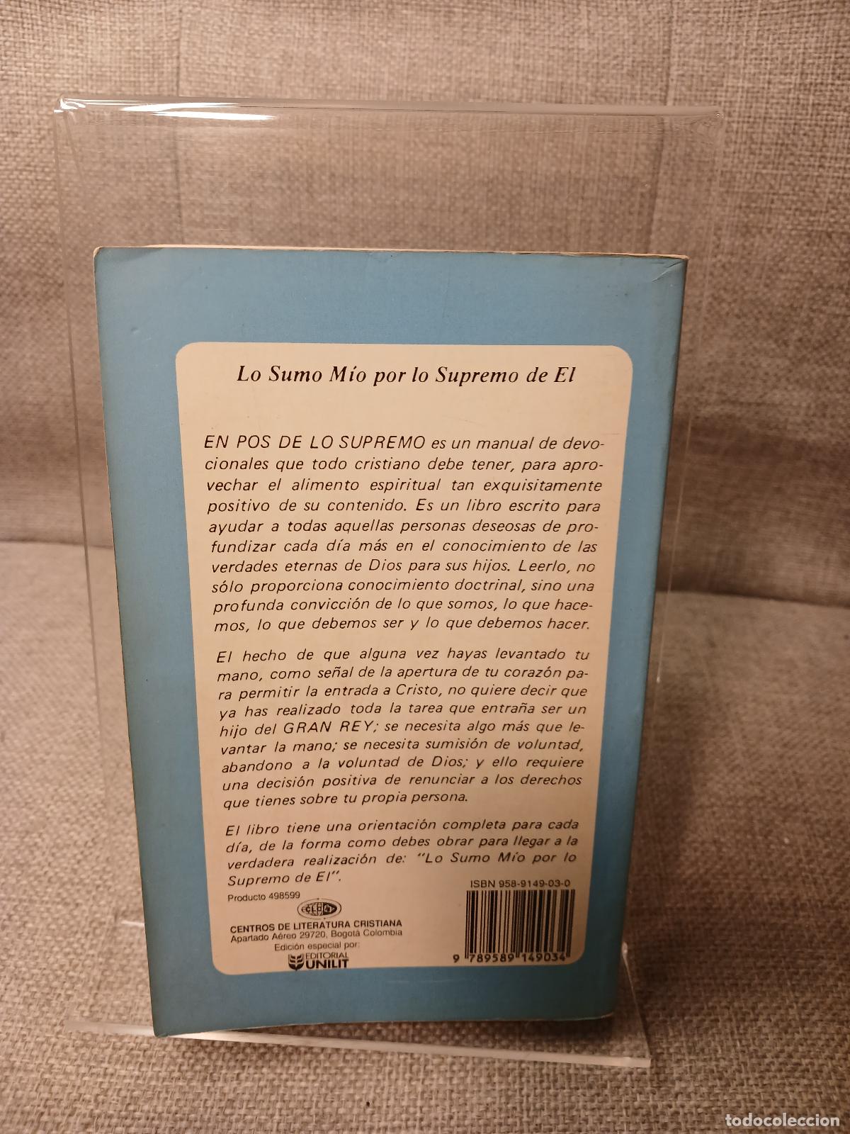 Libros de segunda mano: En Pos de lo Supremo - Oswald Chambers - Foto 2