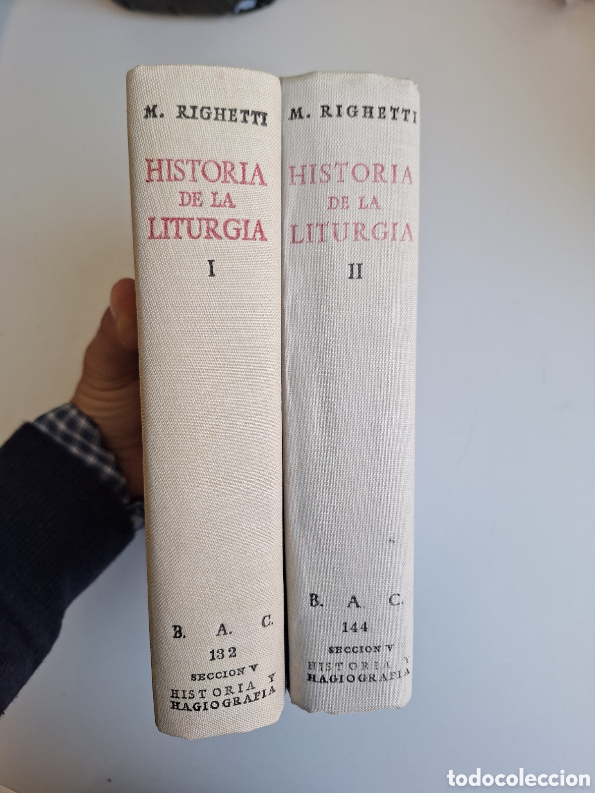Libros de segunda mano: M. RIGHETTI, Historia de la Liturgia, 2v, BAC
