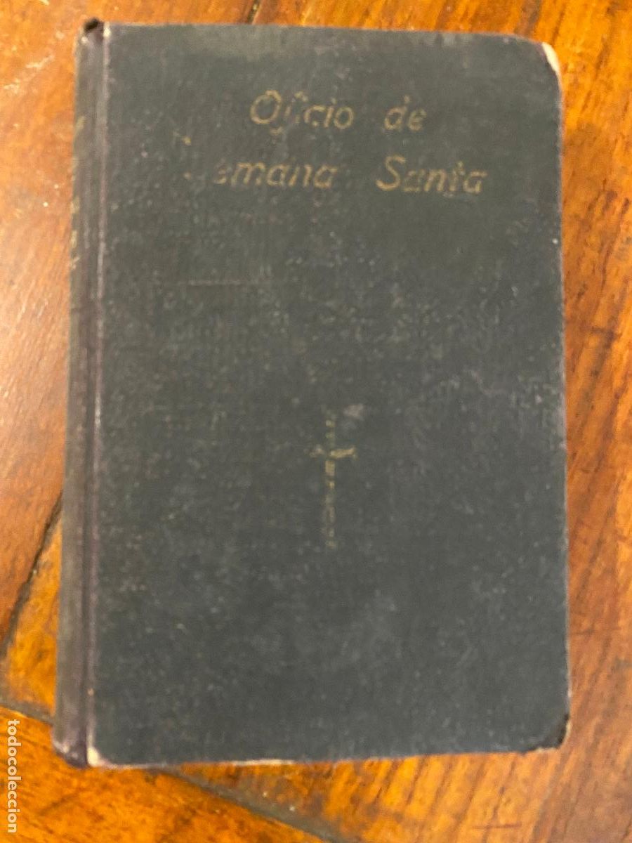 Libros de segunda mano: JOAQU&Iacute;N BAST&Uacute;S - OFICIO DE LA SEMANA SANTA Y SEMANA DE PASCUA 1922