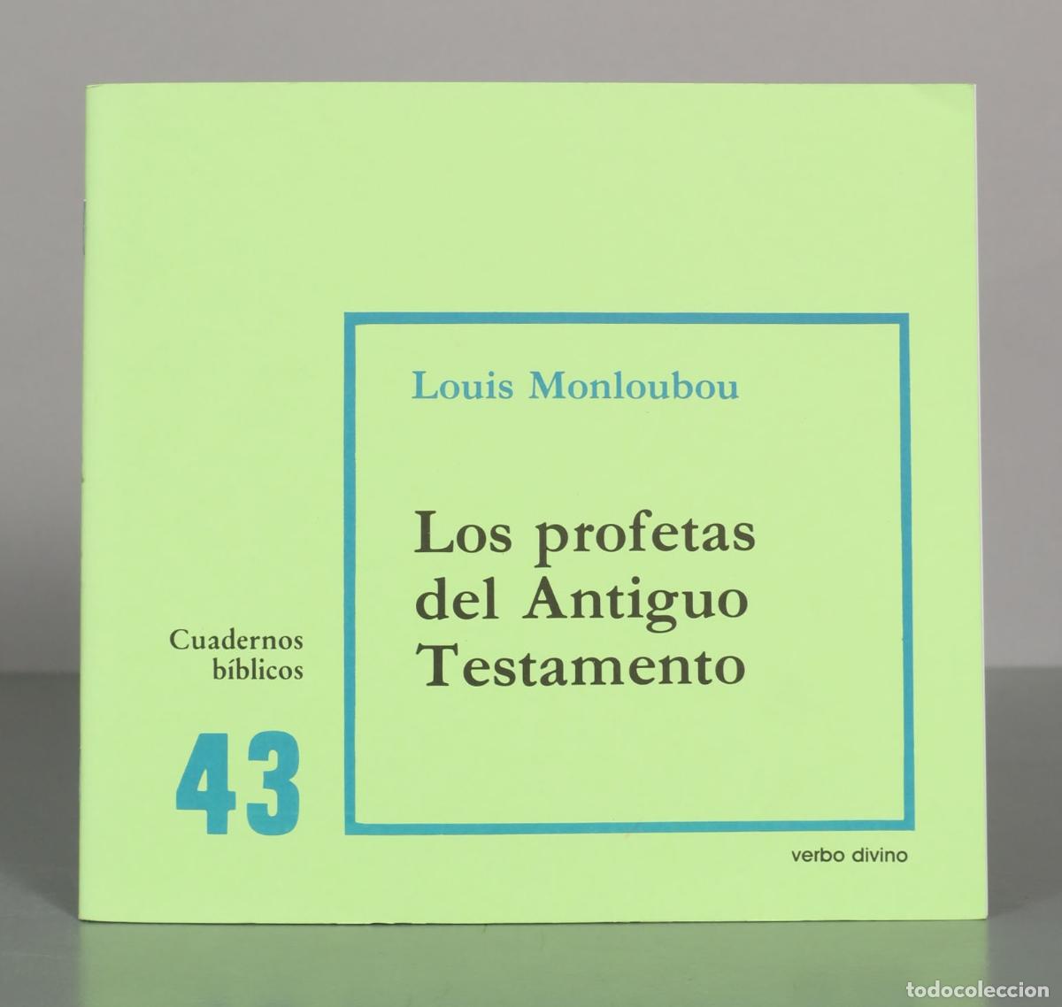 Livros em segunda m&atilde;o: Los profetas del Antiguo Testamento - Louis Monloubou
