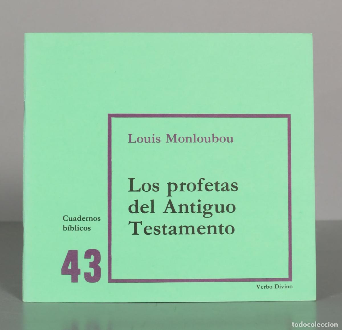 Second hand books: Los profetas del Antiguo Testamento - Louis Monloubou