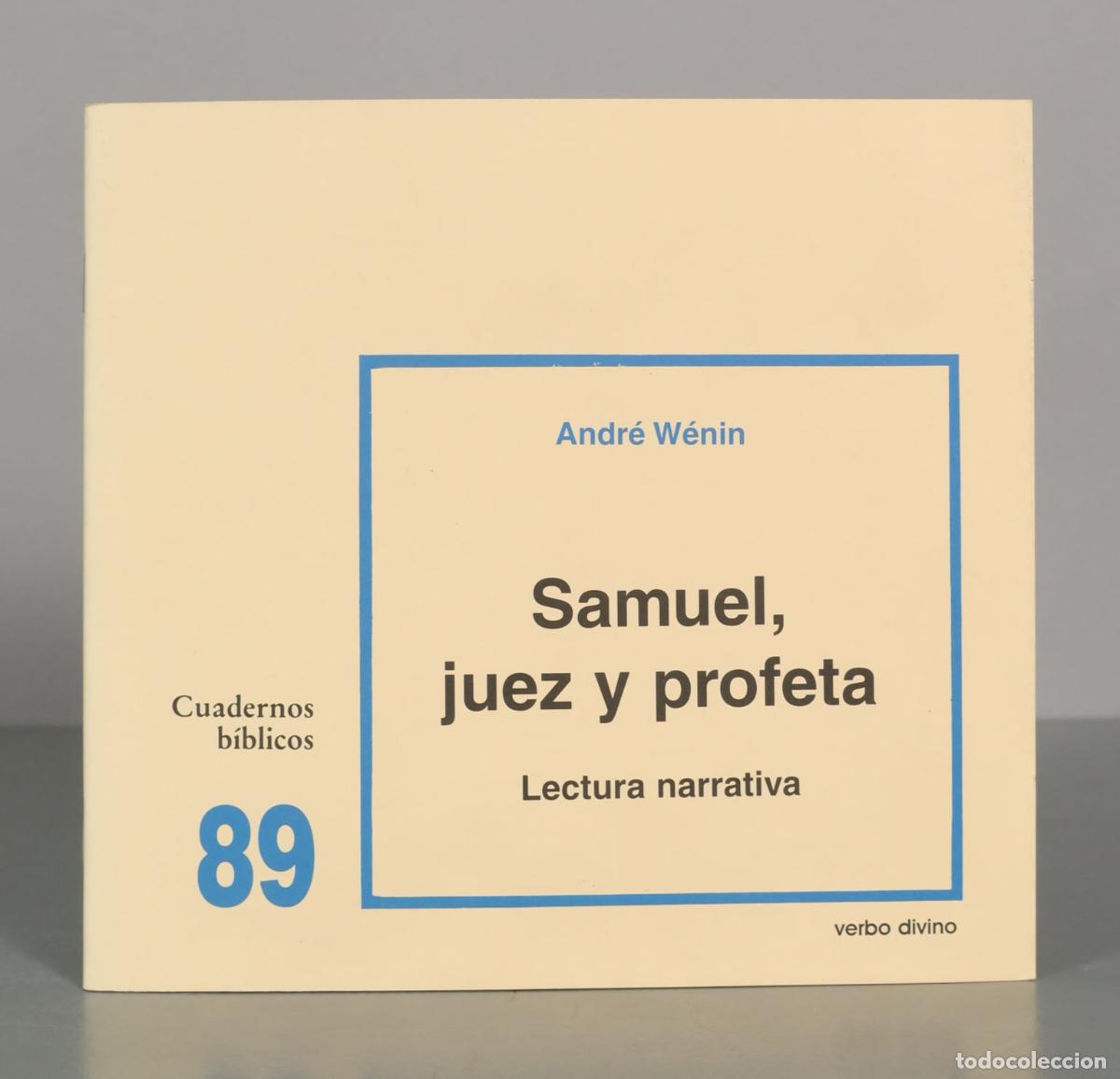 Second hand books: Samuel, juez y profeta: Lectura narrativa - Andr&eacute; W&eacute;nin