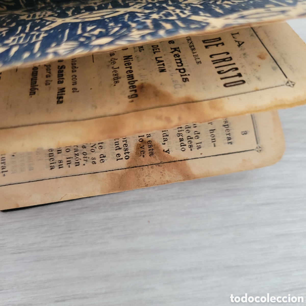 Libros de segunda mano: Antiguo misal De la imitacion de Cristo - Foto 3