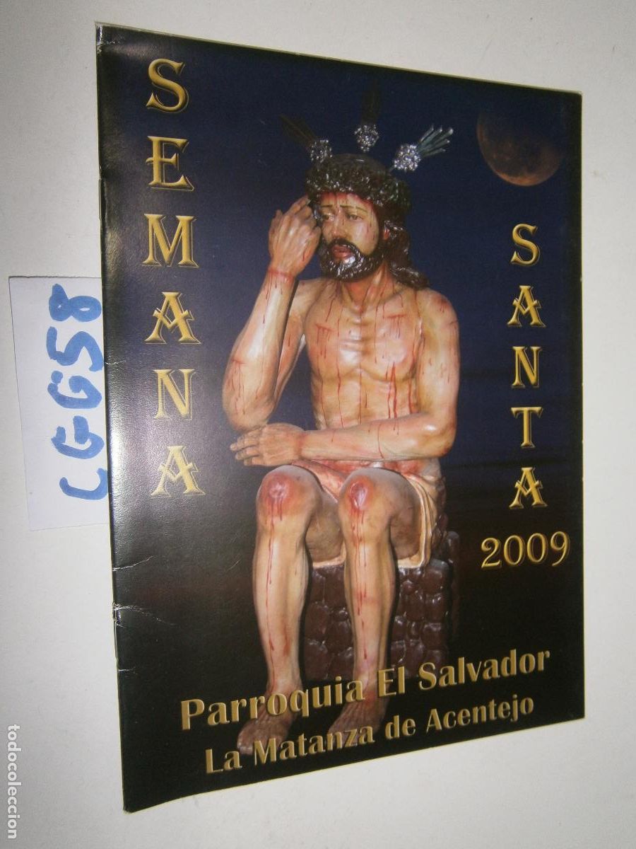 Libros de segunda mano: ANTIGUO PROGRAMA SEMANA SANTA - 2009 LA MANTANZA DE ACENTEJO
