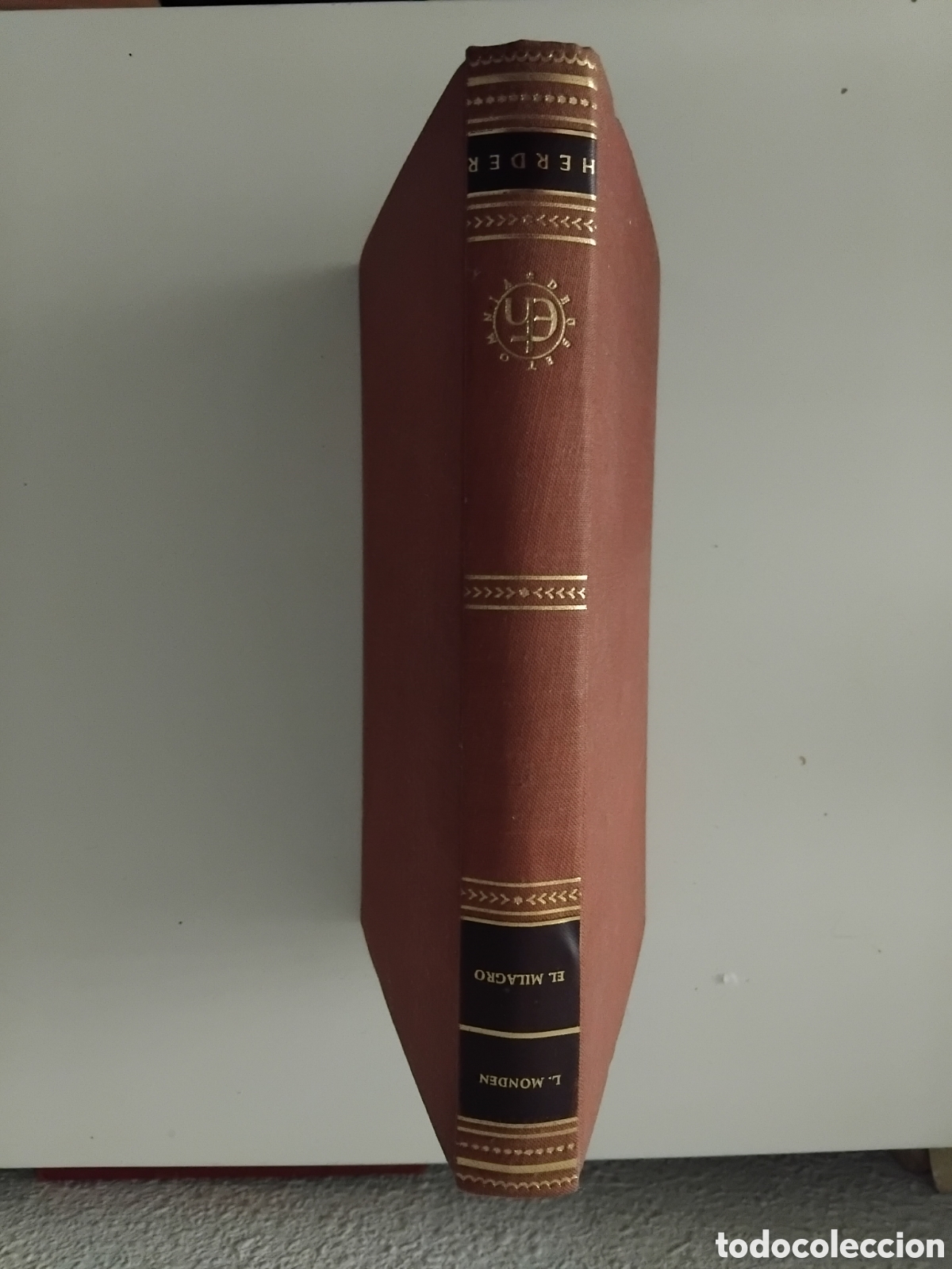 Libros de segunda mano: El milagro signo de salud;Louis Monden;Herder;1&ordf; edici&oacute;n 1963