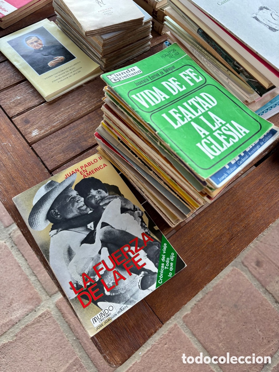 Libros de segunda mano: Lote libros mundo cristiano