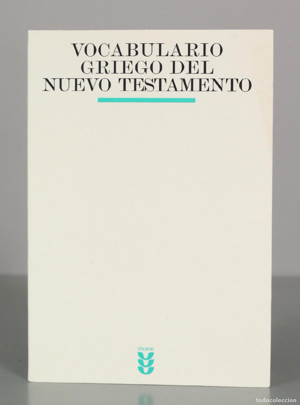 Libros de segunda mano: Vocabulario griego del Nuevo Testamento - Balz, Schneider, Pulido