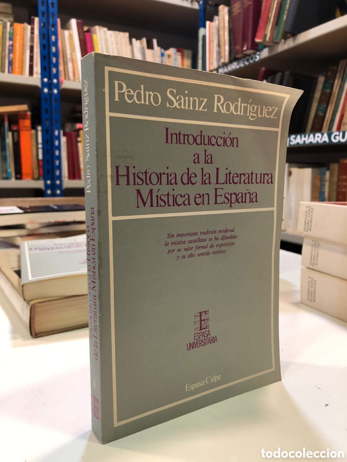 Second hand books: Introducci&oacute;n a la Historia de la Literatura M&iacute;stica en Espa&ntilde;a - Pedro Sainz Rodr&iacute;guez
