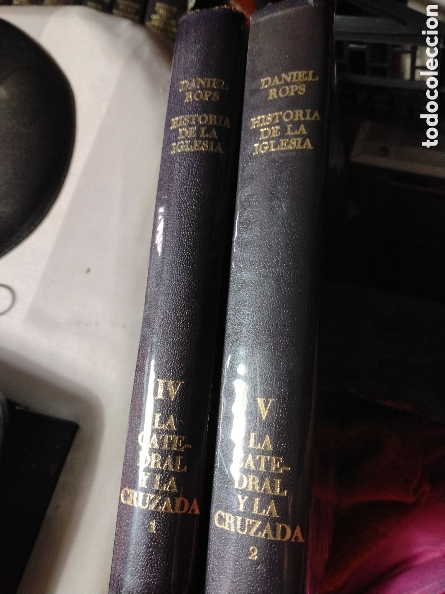 Libros de segunda mano: HISTORIA DE LA IGLESIA DE CRISTO -TOMO IV Y V - 1 Y 2 - EDICI&Oacute;N C&Iacute;RCULO AMIGOS DE LA HISTORIA 1971.