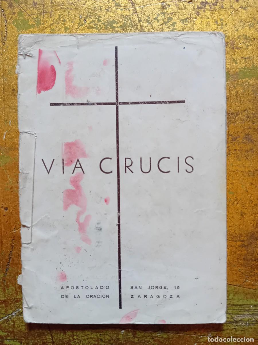 Libros de segunda mano: V&iacute;a Crucis, con dibujos de Barbieri