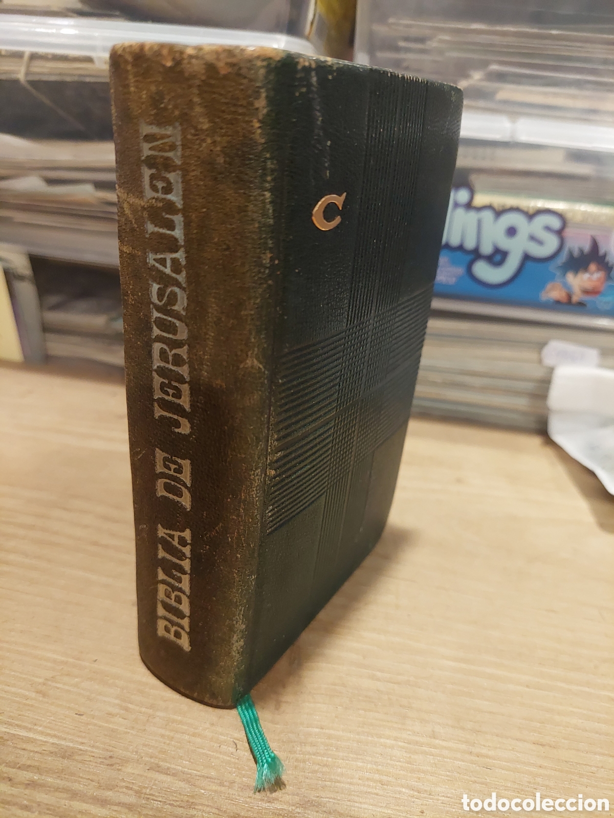 Libros de segunda mano: 1970 BIBLIA JERUSAL&Eacute;N cubiertas piel declee brouwer