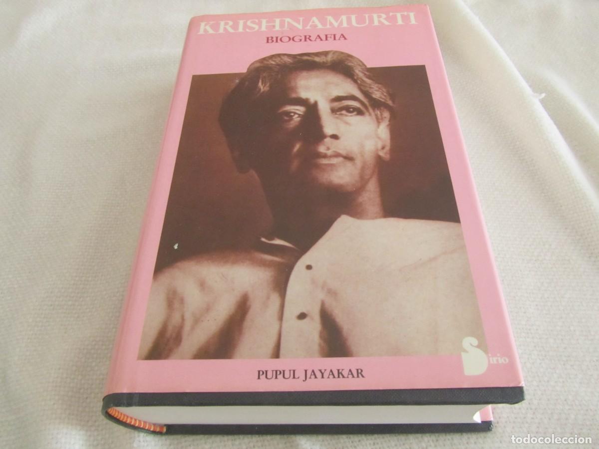 Libros de segunda mano: KRISHNAMURTI, BIOGRAFIA, PUPUL JAYAKAR, EDITORIAL SIRIO 1990