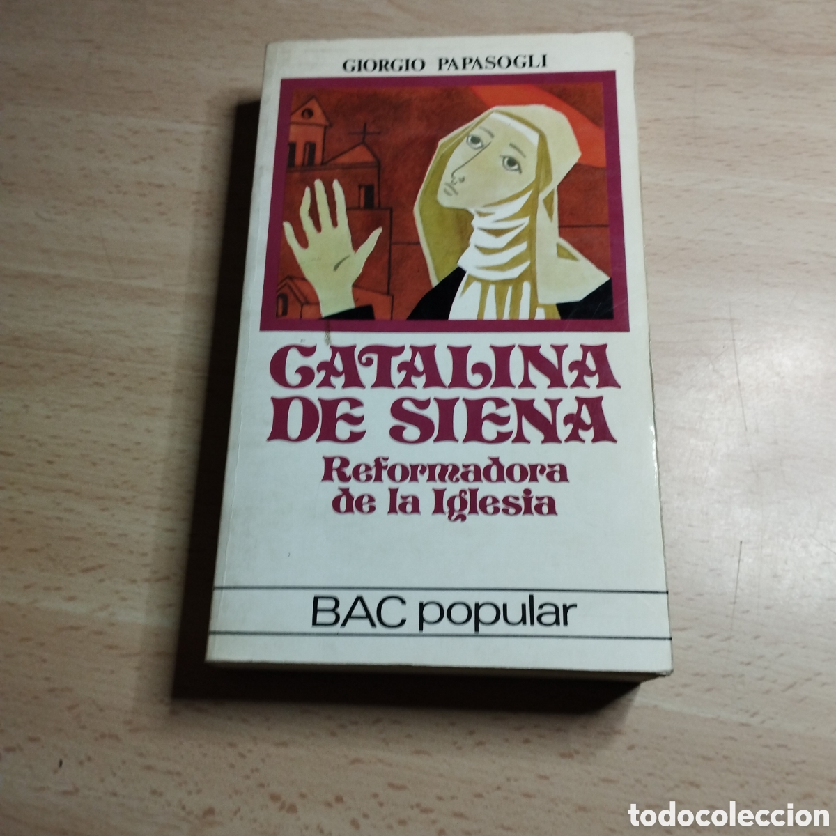 Libros de segunda mano: Catalina de Siena. Refotmadora de la iglesia.Giorgio Papasogli .1980. BAC popular.