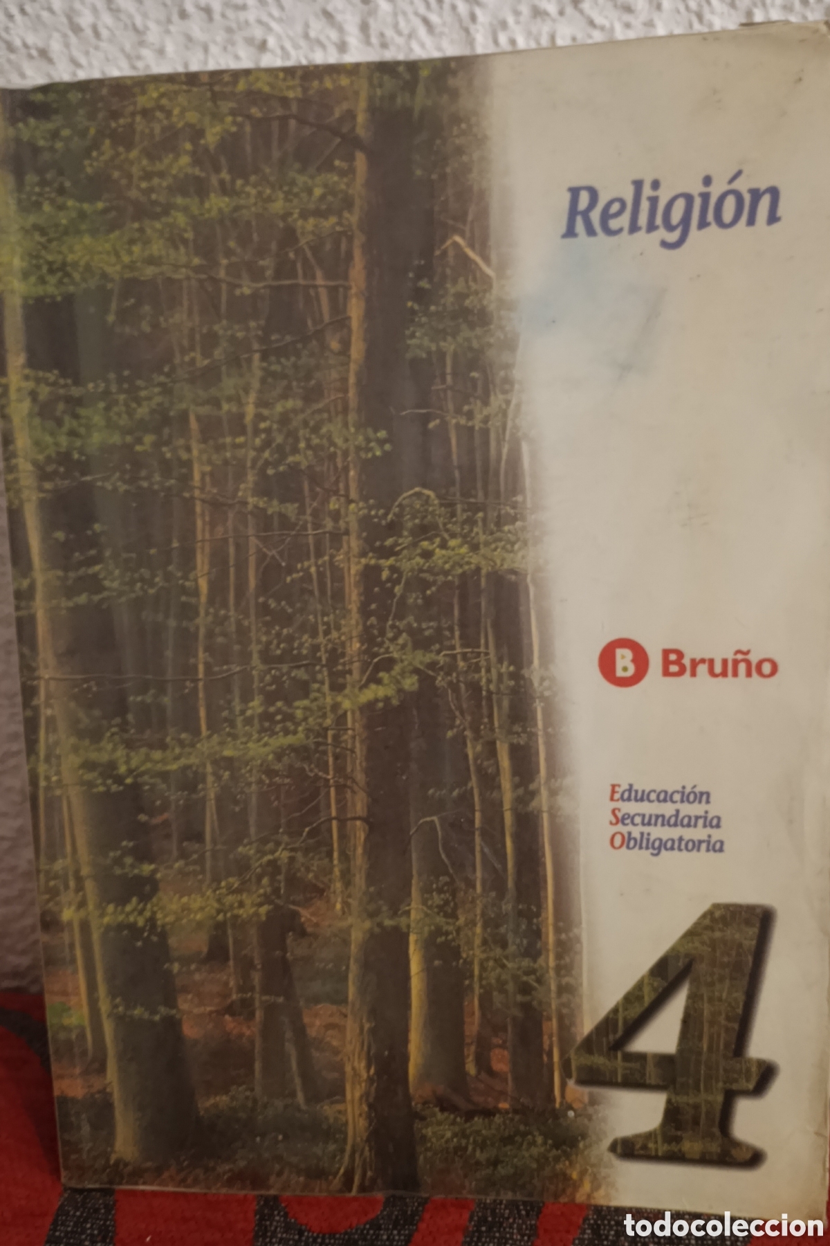 Libros de segunda mano: Libro de Texto &rdquo;Religi&oacute;n 4&ordm; ESO&rdquo; - Editorial Bru&ntilde;o