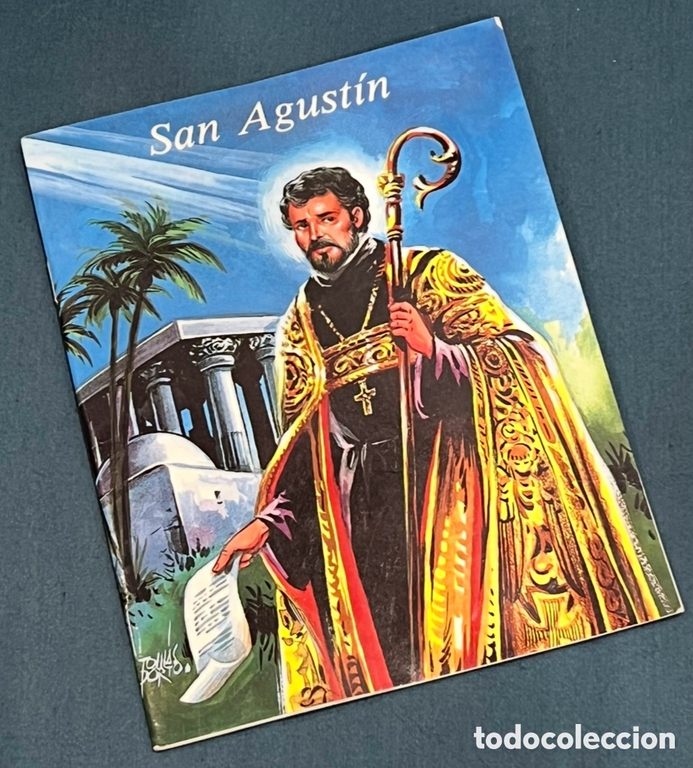 Libros de segunda mano: Libro. P. Miguel Angel Keller. Agustino. &ldquo;Vida de San Agust&iacute;n&rdquo;. Apostolado Mariano. 1996.