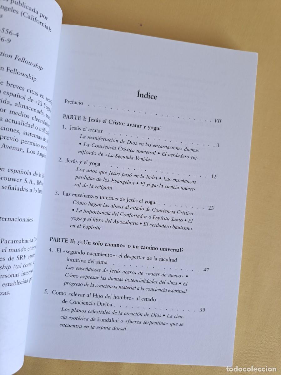 Libros de segunda mano: PARAMAHANSA YOGANANDA - EL YOGA DE JESUS - 2009 - Foto 3
