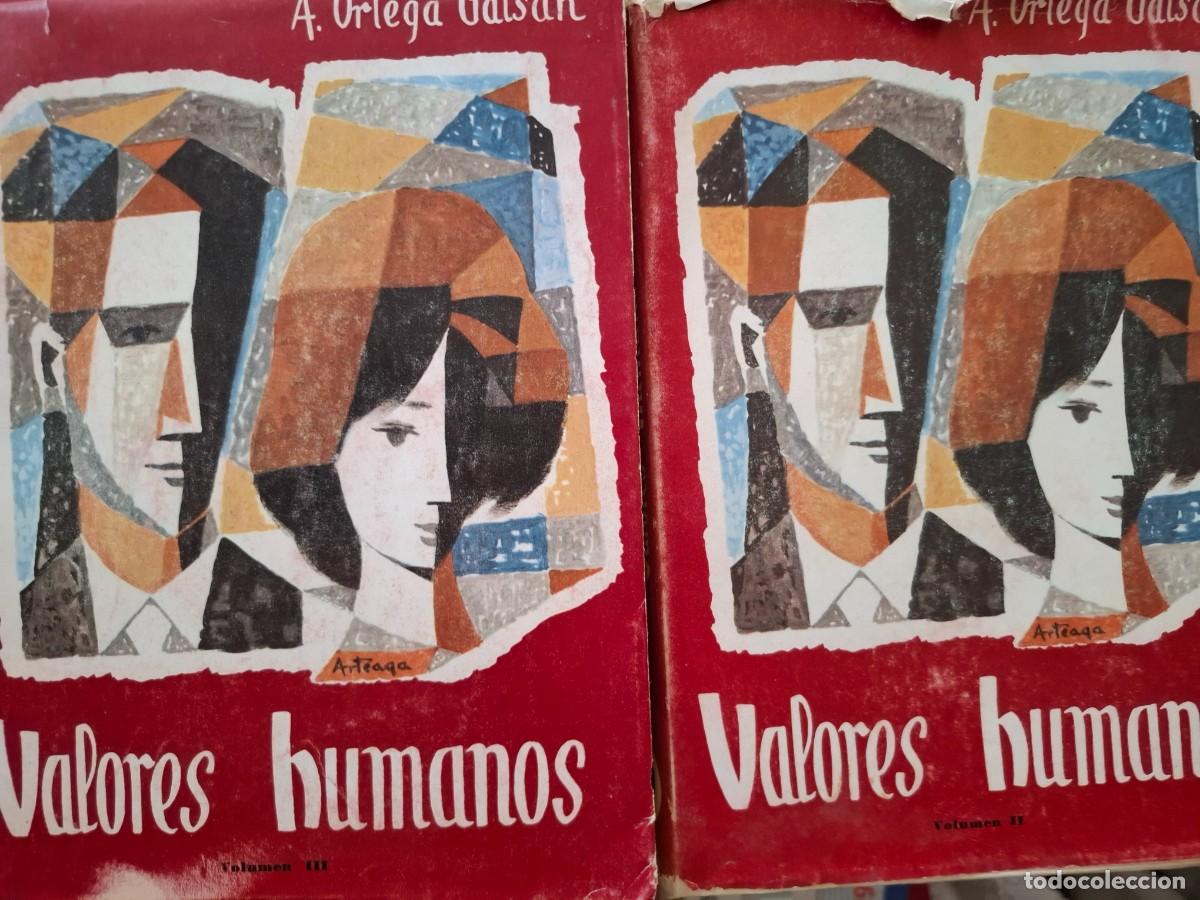 Libros de segunda mano: valores humanos 2 y 3 A Ortega Gais&aacute;n