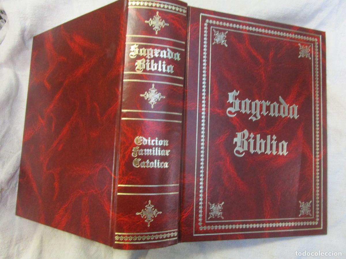 Libros de segunda mano: SAGRADA BIBLIA - FELIX TORRES AMAT - 1990 EDI CULTURAL S.A - 1324 P&Aacute;GINAS, LAMINAS COLOR. TEXTO 1880
