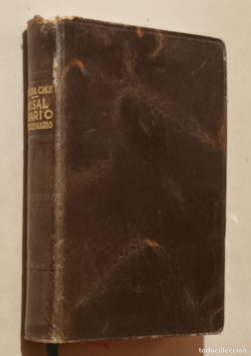 Libros de segunda mano: MISAL DIARIO COMPLETO y DEVOCIONARIO ESCOGIDO - P. LUIS RIBERA - ED. REGINA - 1963