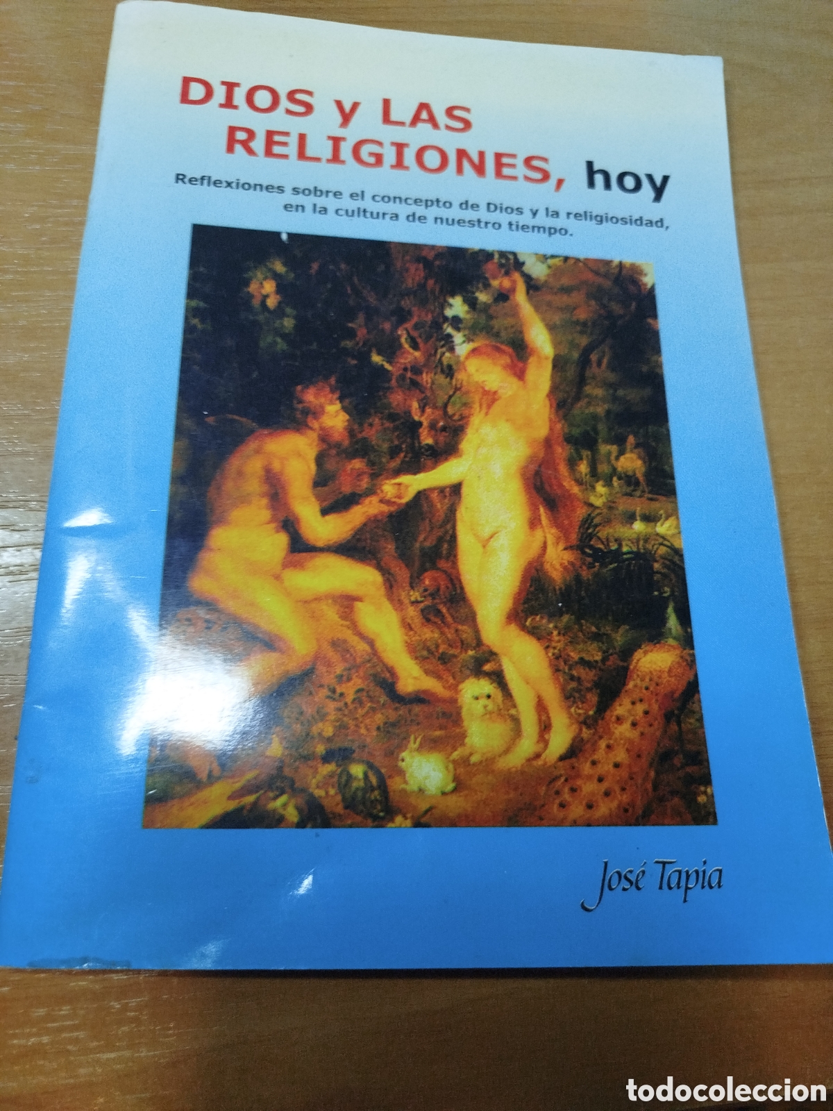 Libros de segunda mano: Dios y las religiones hoy. Jos&eacute; Tapia. Totana aut&oacute;grafo dedicado. Teolog&iacute;a