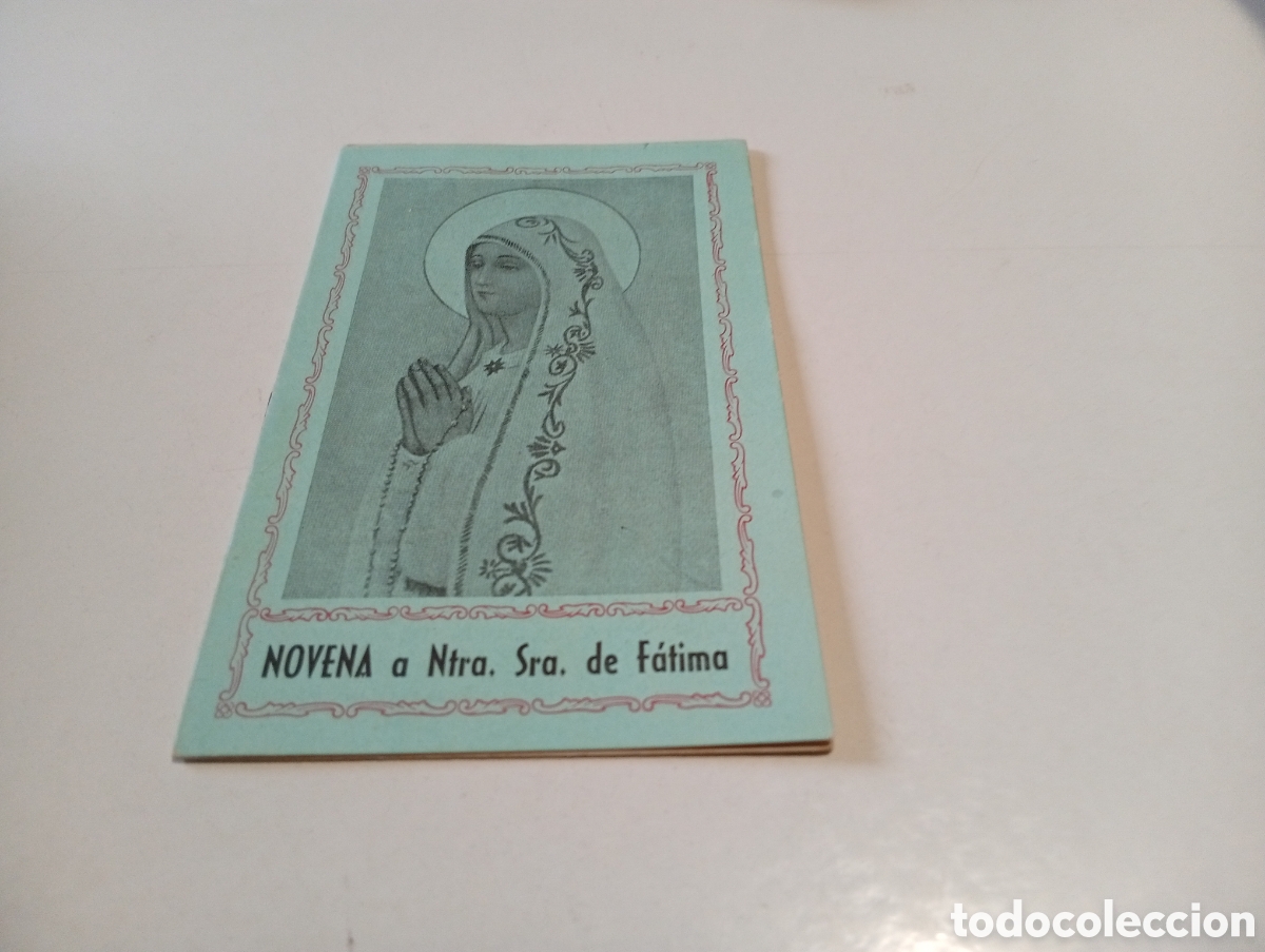 Second hand books: Librito religioso novena a Ntra Sra de F&aacute;tima