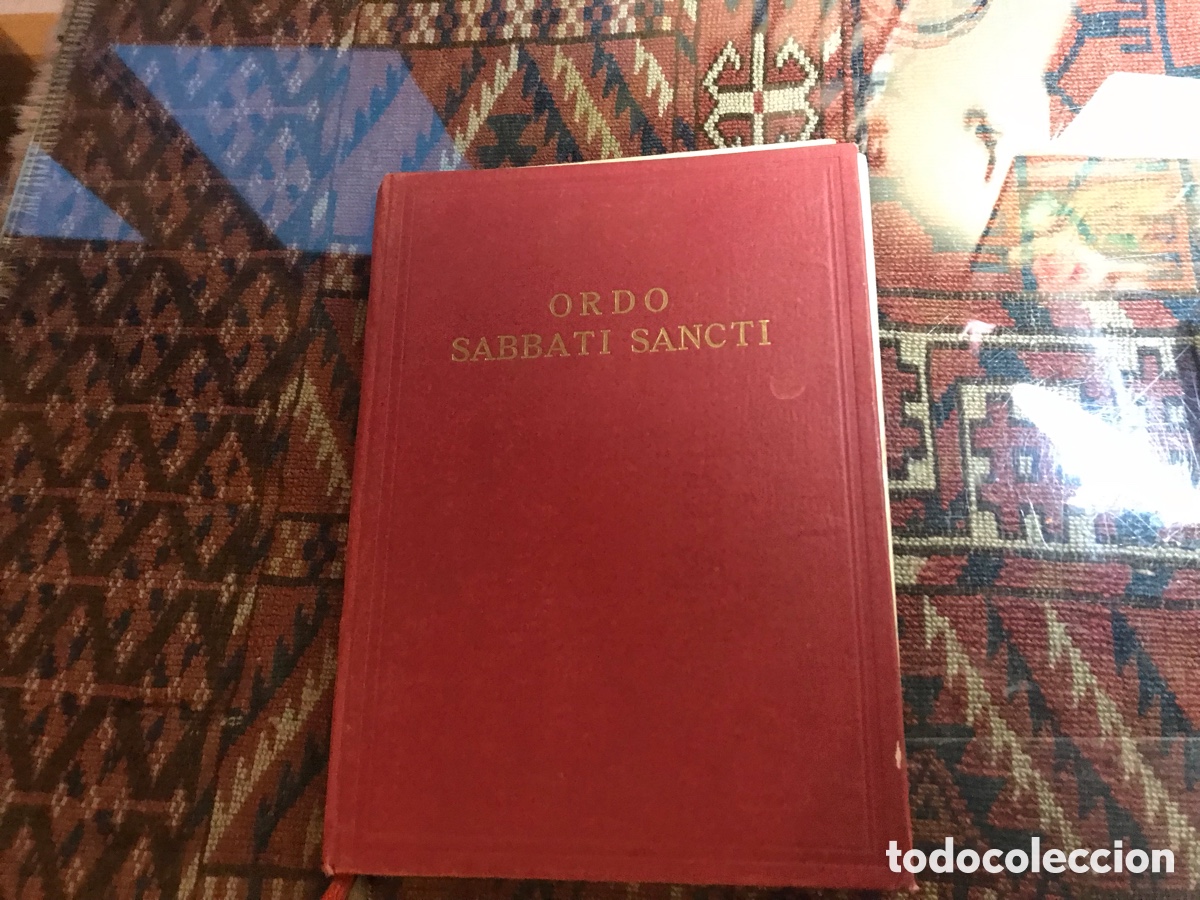 Libros de segunda mano: Ordo Sabbati Sancti. Contiene tambi&eacute;n Rito de ordenaci&oacute;n del obispo y ordenaci&oacute;n episcopal
