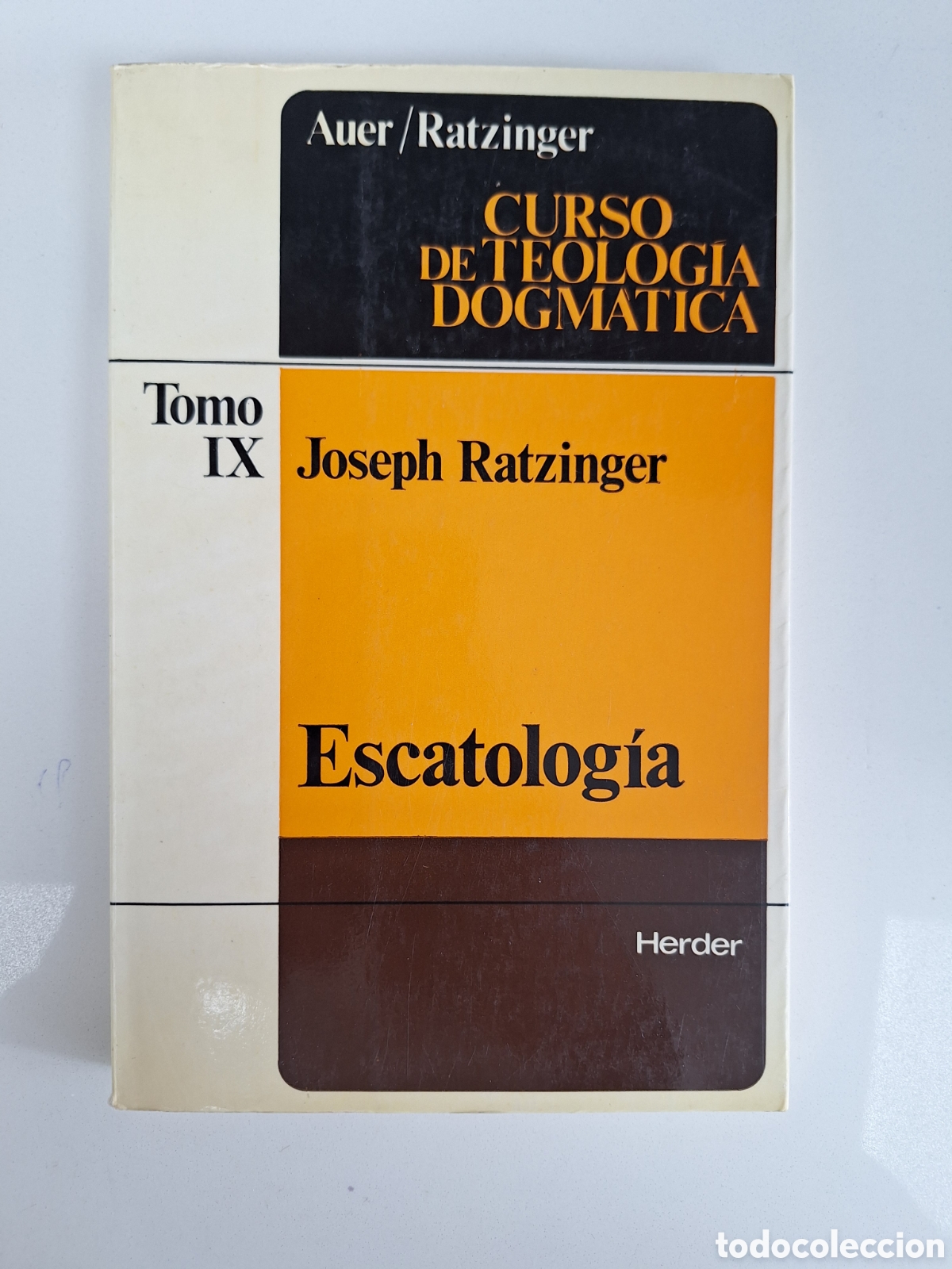 Libros de segunda mano: J. RATZINGER, Escatologia
