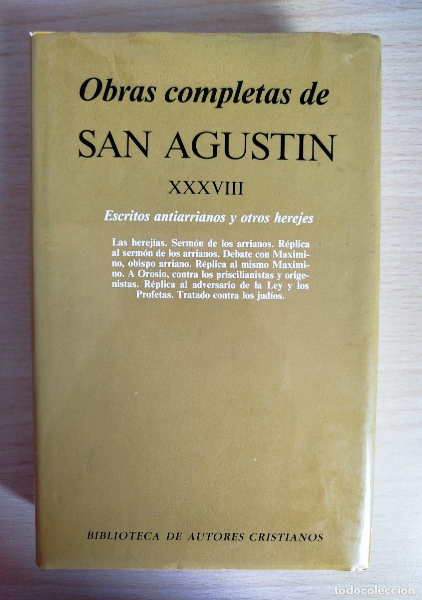Libros de segunda mano: San Agust&iacute;n, Obras Completas XXXVIII