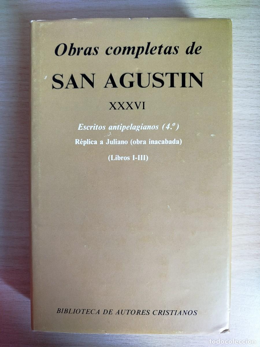 Libros de segunda mano: San Agust&iacute;n, Obras Completas XXXVI